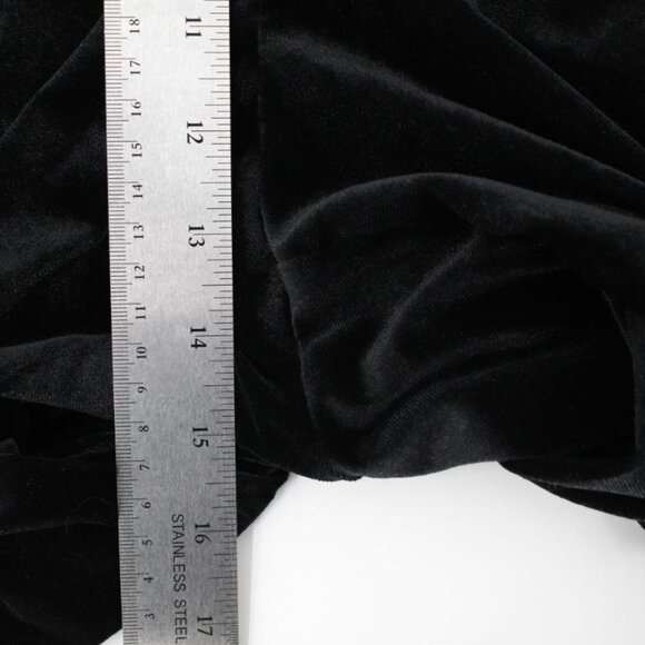 NWT gap pants Women's 18 Velvet jogger true black pockets elastic back - Picture 11 of 15